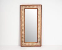 Boston Solid Wood Rattan Cane Dressor - Dressers & Mirrors - Furniselan Brown-Finish