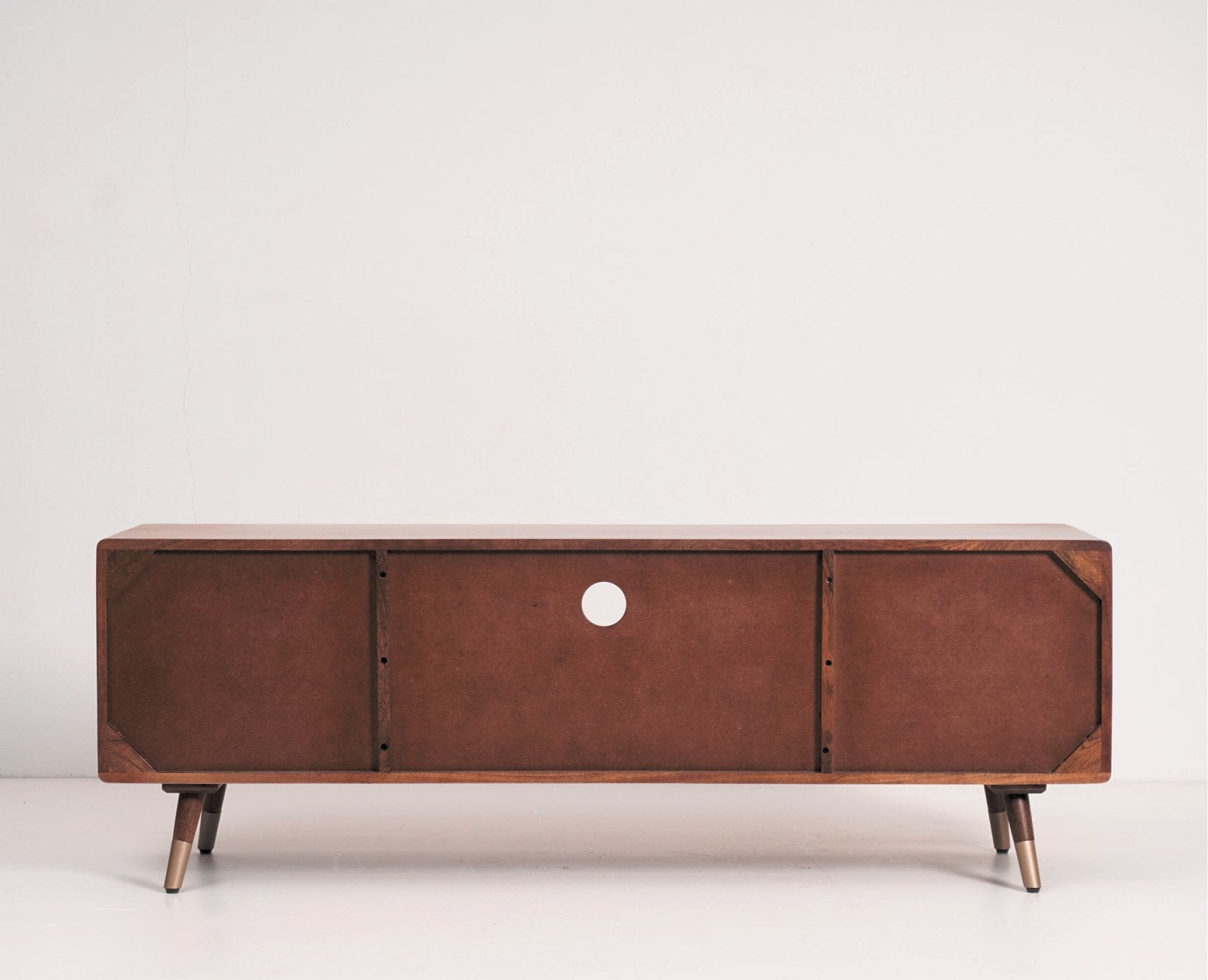 Boston Solid Wood Rattan Cane Tv