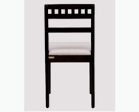 Brazos Sheesham Wood Study Dining Chair Set of Two -  Wooden Chairs - Furniselan - Walnut-Finish