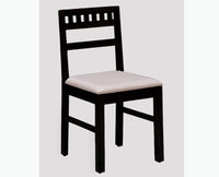 Brazos Sheesham Wood Study Dining Chair Set of Two -  Wooden Chairs - Furniselan - Walnut-Finish