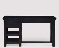 Cairo Solid Wood Writing Study Table, Study Laptop Desk with Drawer - Study Table - Furniselan - Walnut-Finish 