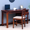 Cairo Solid Wood Writing Study Table, Study Laptop Desk with Drawer including Chair - Study Table - Furniselan - Maple-Finish