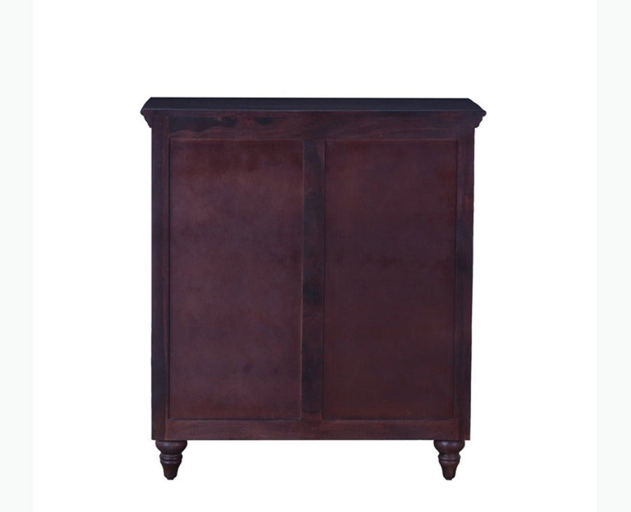 Calgary Solid Wood 6 Drawers Chest Of Drawer - Bedside Table - Furniselan - Rosewood-Fine-Finish