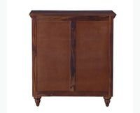 Calgary Solid Wood 6 Drawers Chest Of Drawer - Bedside Table - Furniselan - Kapasi-Brown-Finish