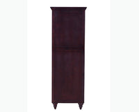 Calgary Solid Wood Bar Cabinet - Bar Cabinet - Furniselan - Rosewood-Fine-Finish