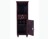 Calgary Solid Wood Bar Cabinet - Bar Cabinet - Furniselan - Rosewood-Fine-Finish