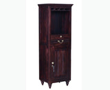 Calgary Solid Wood Bar Cabinet - Bar Cabinet - Furniselan - Rosewood-Fine-Finish