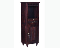 Calgary Solid Wood Bar Cabinet - Bar Cabinet - Furniselan - Rosewood-Fine-Finish