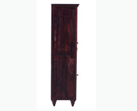 Calgary Solid Wood Bar Cabinet - Bar Cabinet - Furniselan - Rosewood-Fine-Finish