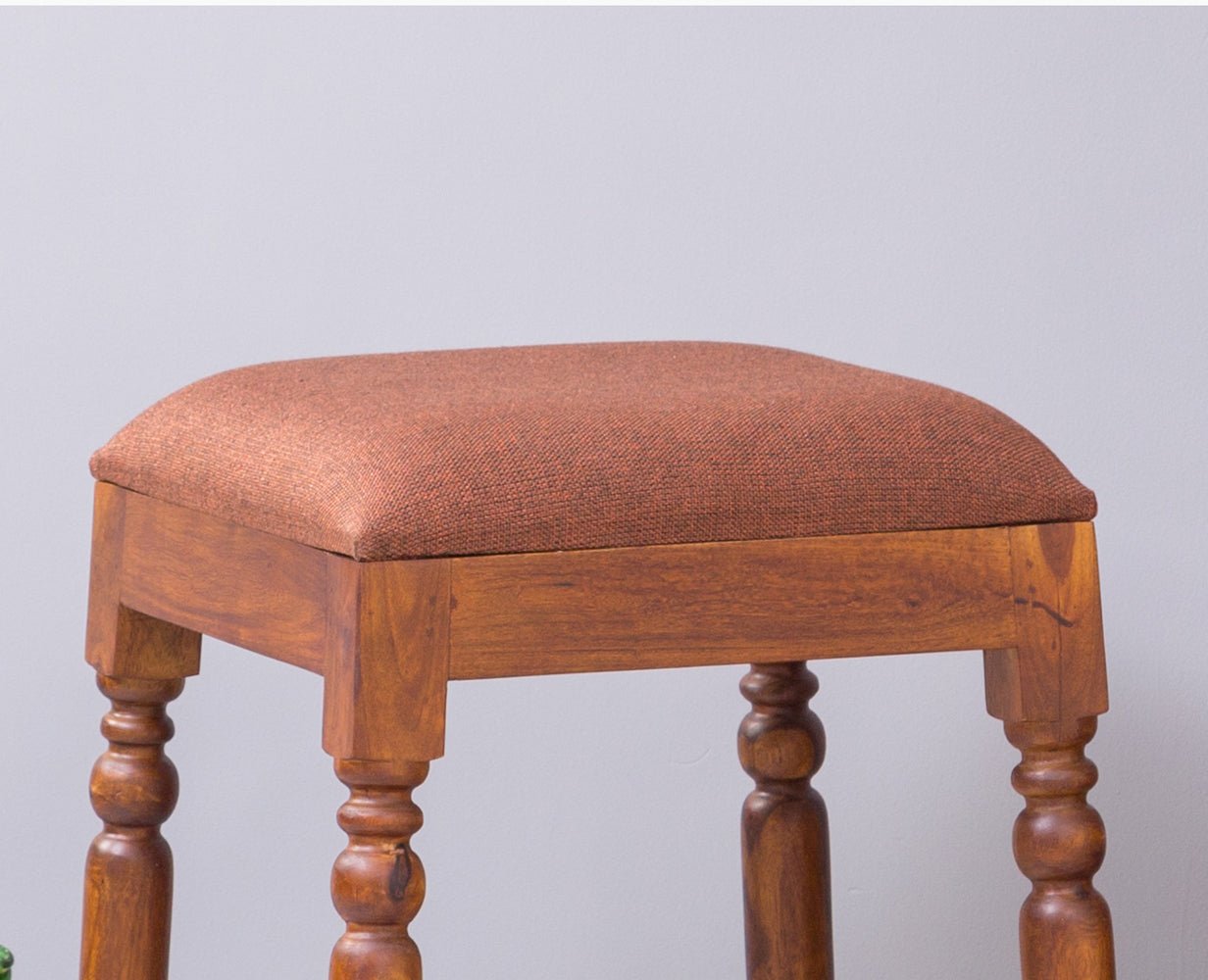 Buy Calgary Solid Wood Bar Stool Online on Furniselan