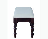 Calgary Solid Wood Bench - Bench - Furniselan - Rosewood-Fine-Finish