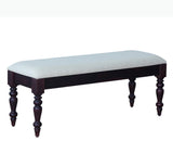 Calgary Solid Wood Bench - Bench - Furniselan - Rosewood-Fine-Finish