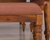Calgary Solid Wood Bench - Bench - Furniselan - Kapasi-Brown-Finish