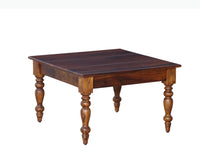 Calgary Solid Wood Coffee Table - Coffee Table - Furniselan - Kapasi-Brown-Finish