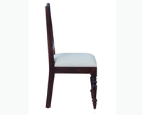 Calgary Solid Wood Dining Chair Set - Dining Chair - Furniselan - Rosewood-Fine-Finish