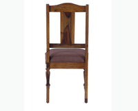 Calgary Solid Wood Dining Chair Set - Dining Chair - Furniselan - Kapasi-Brown-Finish