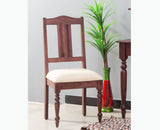 Calgary Solid Wood Dining Chair Set - Dining Chair - Furniselan - Rosewood-Fine-Finish