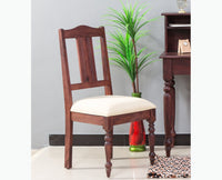 Calgary Solid Wood Four Seater Dining Set - Dining Set - Furniselan - Rosewood-Fine-Finish