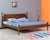 Calgary Solid Wood King Size Bed - King Size Bed - FurniselanFurniselan