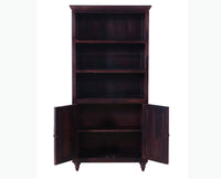 Calgary Solid Wood kitchen Crockery cabinet - Crockery Cabinet - Furniselan - Rosewood-Fine-Finish