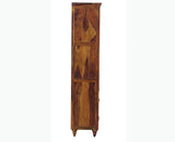 Calgary Solid Wood kitchen Crockery cabinet - Crockery Cabinet - Furniselan - Kapasi-Brown-Finish