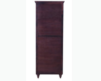 Calgary Solid Wood One Drawer Bookshelf - Bookshelf - Furniselan - Rosewood-Fine-Finish
