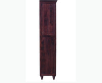 Calgary Solid Wood One Drawer Bookshelf - Bookshelf - Furniselan - Rosewood-Fine-Finish