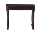 Calgary Solid Wood One Drawer Console Table - Console Table - Furniselan - Rosewood-Fine-Finish