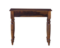 Calgary Solid Wood One Drawer Console Table - Console Table - Furniselan - Kapasi-Brown-Finish