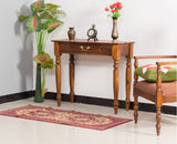 Calgary Solid Wood One Drawer Console Table - Console Table - Furniselan - Kapasi-Brown-Finish