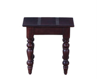 Calgary Solid Wood Set Of Tables - Stools - Furniselan - Rosewood-Fine-Finish