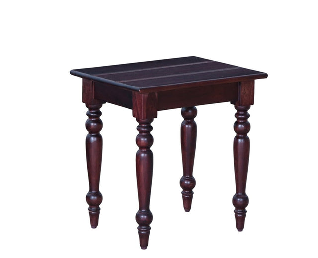 Calgary Solid Wood Set Of Tables - Stools - Furniselan - Rosewood-Fine-Finish