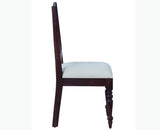 Calgary Solid Wood Six Seater Dining Set - Dining Set - Furniselan - Rosewood-Fine-Finish