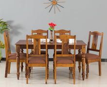 Calgary Solid Wood Six Seater Dining Set