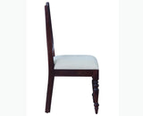 Calgary Solid Wood Six Seater Dining Set With Bench - Dining Set - Furniselan - Rosewood-Fine-Finish