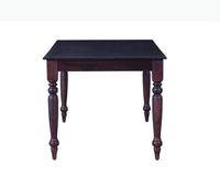Calgary Solid Wood Six Seater Dining Set With Bench - Dining Set - Furniselan - Rosewood-Fine-Finish