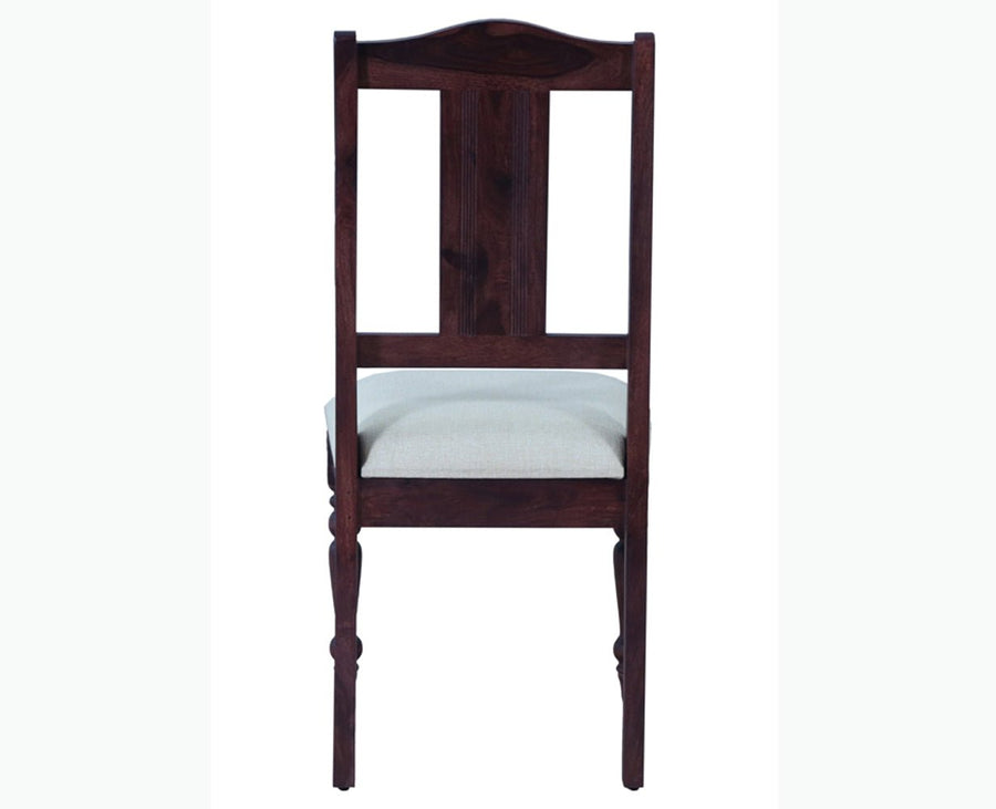 Calgary Solid Wood Six Seater Dining Set With Bench - Dining Set - Furniselan - Rosewood-Fine-Finish