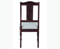 Calgary Solid Wood Six Seater Dining Set With Bench - Dining Set - Furniselan - Rosewood-Fine-Finish