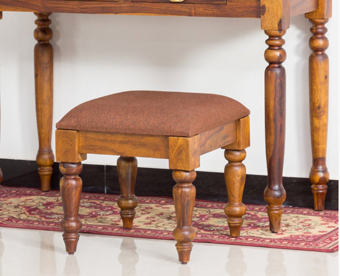 Calgary Solid Wood Stool - Stools - Furniselan