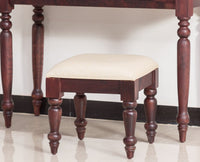 Calgary Solid Wood Stool - Stools - Furniselan - Rosewood-Fine-Finish