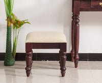 Calgary Solid Wood Stool - Stools - Furniselan - Rosewood-Fine-Finish