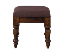 Calgary Solid Wood Stool - Stools - Furniselan - Kapasi-Brown-Finish