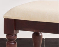 Calgary Solid Wood Stool - Stools - Furniselan - Rosewood-Fine-Finish