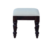 Calgary Solid Wood Stool - Stools - Furniselan - Rosewood-Fine-Finish