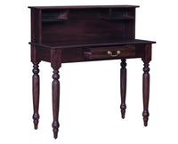 Calgary Solid Wood Study Table - Study Table - Furniselan - Rosewood-Fine-Finish