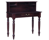 Calgary Solid Wood Study Table - Study Table - Furniselan - Rosewood-Fine-Finish