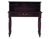 Calgary Solid Wood Study Table - Study Table - Furniselan - Rosewood-Fine-Finish