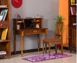 Calgary Solid Wood Study Table With Chair