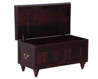 Calgary Solid Wood Trunk Box - Trunks & Cabinets - Furniselan-Rosewood-Fine-Finish