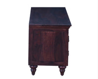 Calgary Solid Wood Tv Cabinet - Tv Cabinet - Furniselan-Rosewood-Fine-Finish 